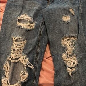 Aeropostale Blue Boyfriend Jeans